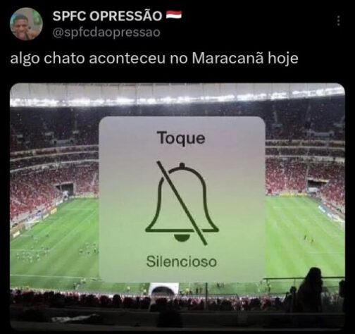 Flamengo é alvo de memes após derrota para o São Paulo na primeira partida da final da Copa do Brasil