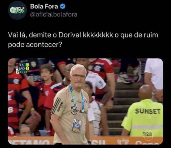 Flamengo é alvo de memes após derrota para o São Paulo na primeira partida da final da Copa do Brasil