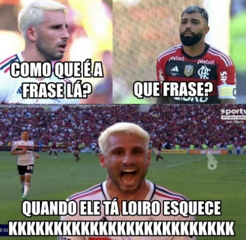 Os melhores memes e zoeiras de São Paulo x Flamengo