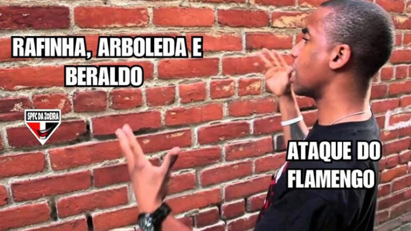 Flamengo é alvo de memes após derrota para o São Paulo na primeira partida da final da Copa do Brasil