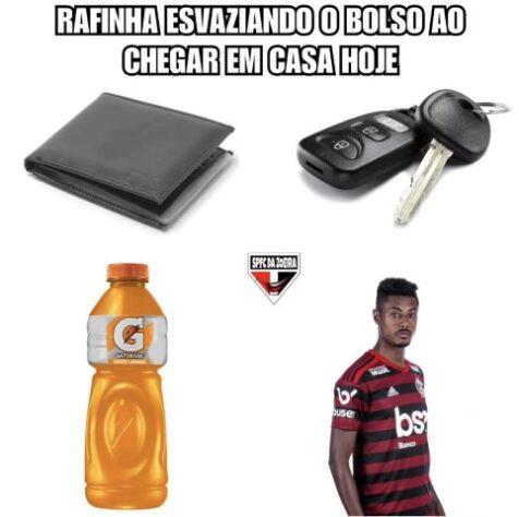 Flamengo é alvo de memes após derrota para o São Paulo na primeira partida da final da Copa do Brasil