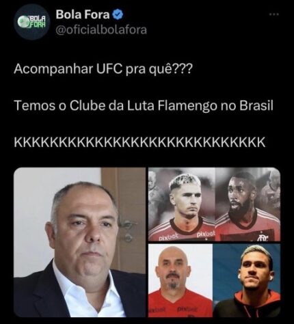 UFC Flamengo: agressão de Marcos Braz a torcedor rubro-negro em shopping do Rio de Janeiro rendeu série de memes e montagens na web