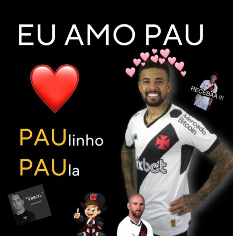 Vasco não cai, Vegetti na cola de Tiquinho e muito mais: os memes da goleada por 5 a 1 da equipe de Ramón Díaz sobre o Coritiba no retorno da torcida a São Januário