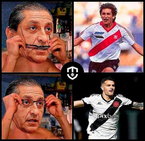 Vasco não cai, Vegetti na cola de Tiquinho e muito mais: os memes da goleada por 5 a 1 da equipe de Ramón Díaz sobre o Coritiba no retorno da torcida a São Januário