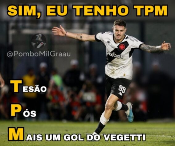 Torcedores do Vasco fazem memes com provocações ao Fluminense após vitória por 4 a 2 no clássico