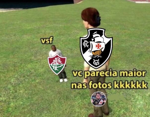 Torcedores do Vasco fazem memes com provocações ao Fluminense após vitória por 4 a 2 no clássico