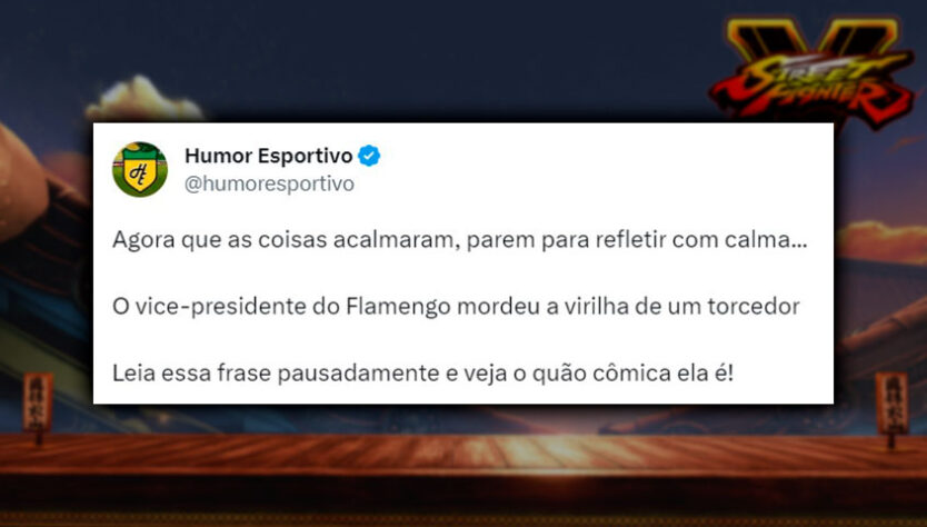 Após morder virilha de torcedor do Flamengo, Marcos Braz vira piada nas redes sociais com adaptação de música