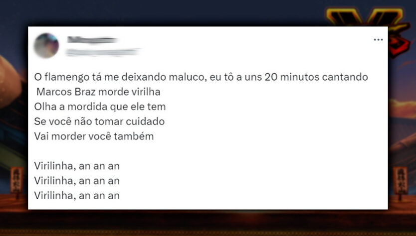 Após morder virilha de torcedor do Flamengo, Marcos Braz vira piada nas redes sociais com adaptação de música