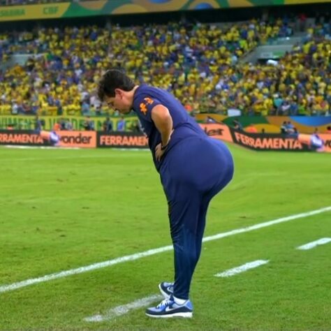 Fernando Diniz vira alvo de memes após empate do Brasil com a Venezuela