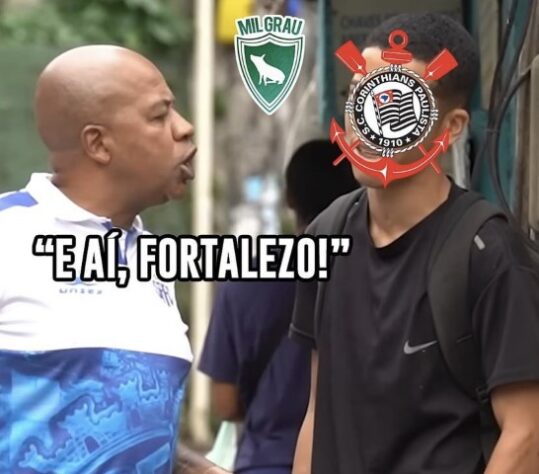 Web bomba com memes da queda do Corinthians para o Fortaleza na Copa Sul-Americana