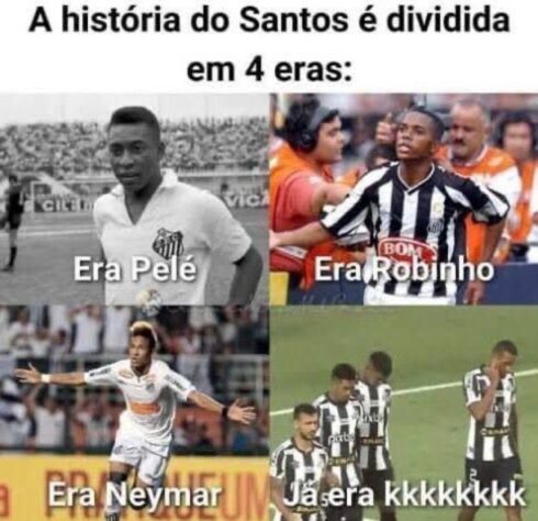 Os melhores memes de Internacional 7 x 1 Santos pela 28ª rodada do Brasileirão