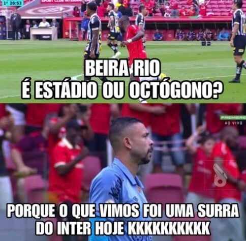 Os melhores memes de Internacional 7 x 1 Santos pela 28ª rodada do Brasileirão