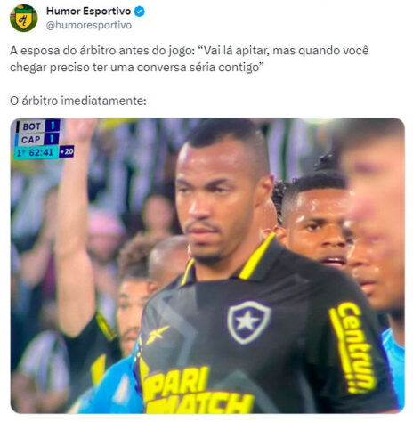 Torcedores fazem memes com interrupção de Botafogo x Athletico por quedas de energia no Estádio Nilton Santos