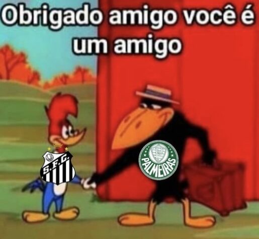 Os melhores memes da vitória do Santos por 2 a 1 sobre o Palmeiras pela 26ª rodada do Brasileirão