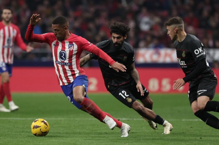 Samuel Lino - Atlético de Madrid (Feyenoord x Atlético de Madrid - 28/11, 17h) (Foto: Thomas COEX / AFP)