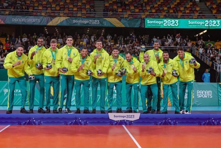 Vôlei - Medalhas de ouro: 1 (masculino)