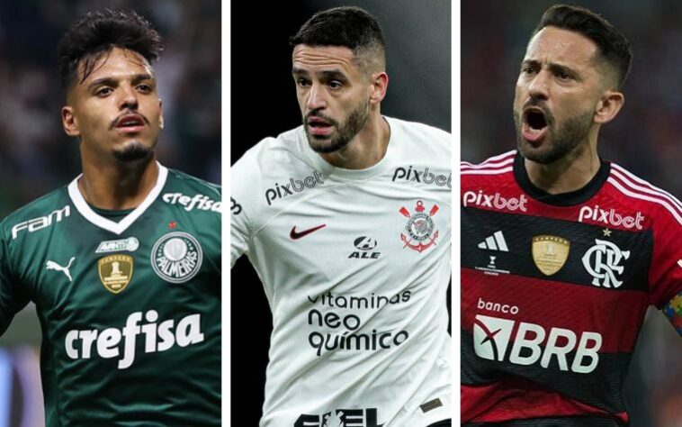 Com a temporada 2023 se aproximando do fim, o vaivém do mercado começa a aquecer. Assim, o Lance! separou uma lista com 20 nomes que podem trocar de clube no futebol brasileiro. Confira: 