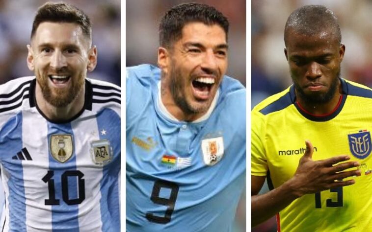 Mais duas rodadas das eliminatórias sul-americanas para a Copa do Mundo de 2026 serão jogadas. Confira, na galeria a seguir, os jogadores acima dos 30 anos que vão entrar em campo. 