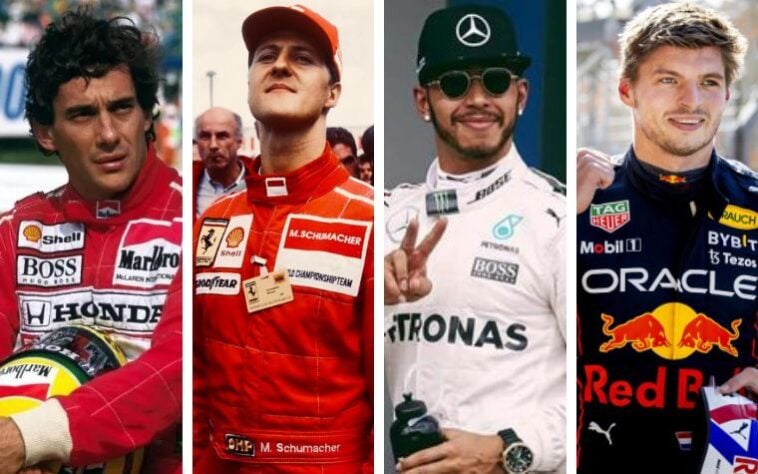 Com a confirmação do tricampeonato mundial, Max Verstappen entra na seleta lista de pilotos que alcançaram a terceira glória na categoria mais importante do automobilismo. Confira a seguir, todos os outros campeões mundiais da história da Fórmula 1