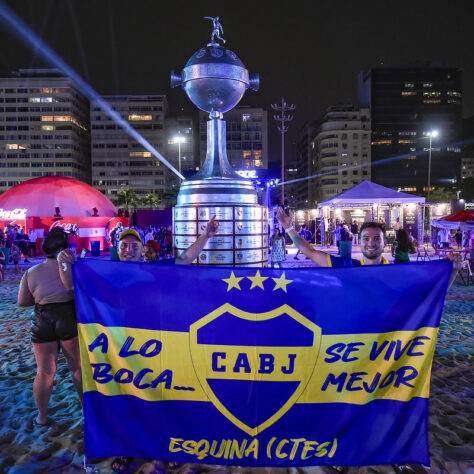 Apesar da grande comoção de torcedores do Fluminense e do Boca no local, o espaço não irá transmitir a final da Libertadores.