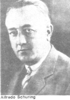 13º - Alfredo Schürig (1930 a 1933)