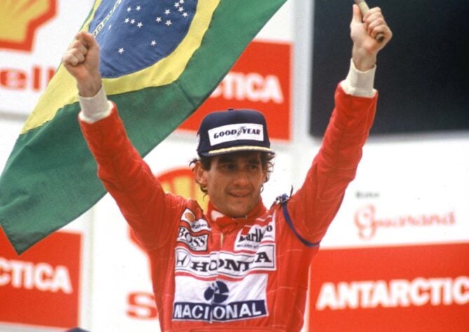 Ayrton Senna (BRA) - 3 Títulos (1988, 1990 e 1991)
