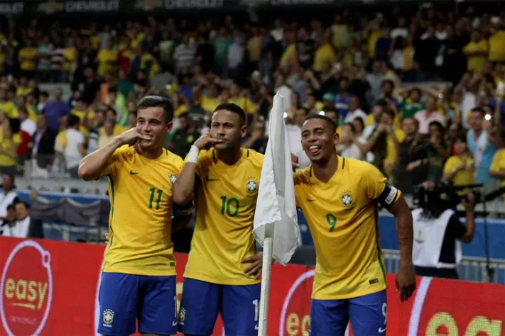 Brasil 3 x 0 Argentina - Eliminatórias para Copa do Mundo 2018 (Foto: Gazeta Press)