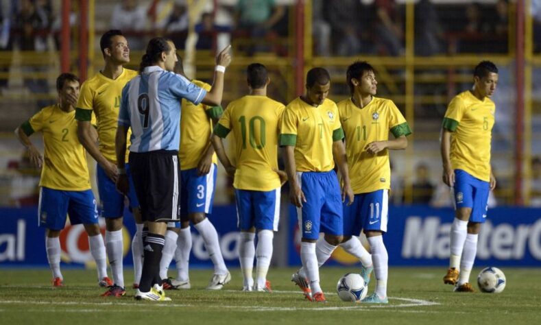 Argentina 0 x 1 Brasil - Amistoso de Seleções 2017 (Foto: Saeed Khan/AFP)