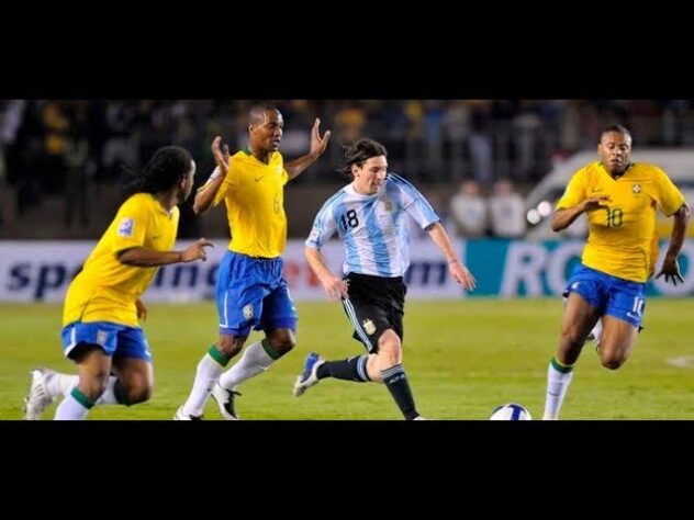 Argentina 1 x 1 Brasil - Eliminatórias para Copa do Mundo 2018 (Foto: JUAN MABROMATA / AFP)