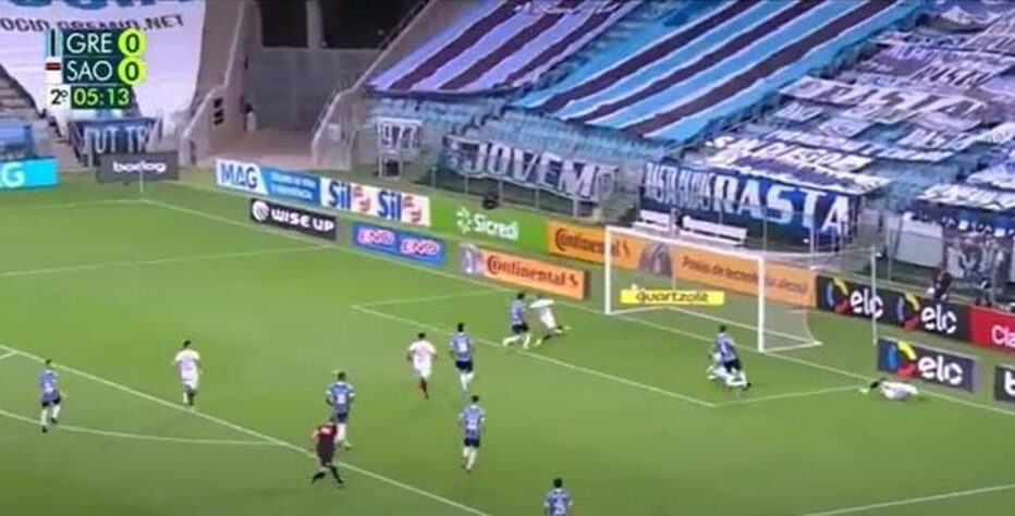 Brenner (SÃO) - Grêmio 1 x 0 São Paulo - Semifinal da Copa do Brasil 2020