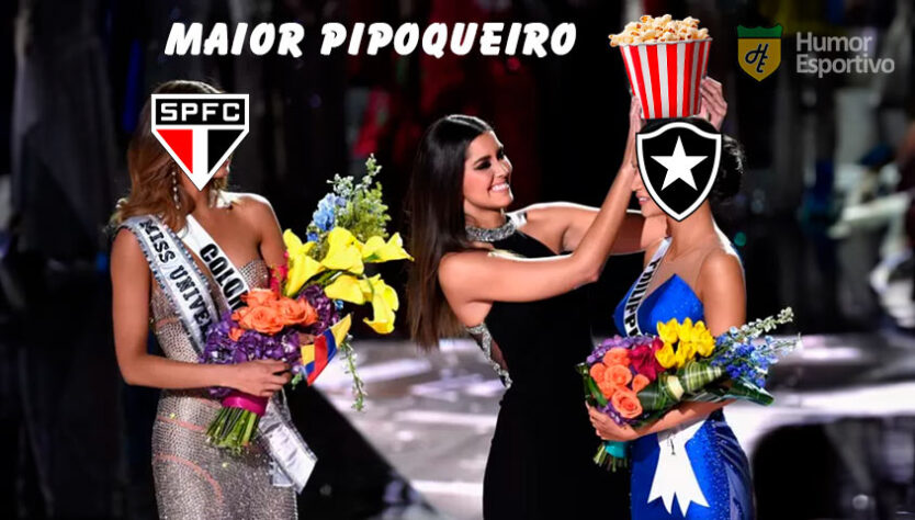 O título que parecia ganho está cada vez mais distante. Após o empate com o Santos no Estádio Nilton Santos, o Botafogo caiu para a terceira colocação do Brasileirão e não depende mais apenas de si para conquistar o título nacional. Como era de se esperar, a 'pipocada' no segundo turno e o resultado deste domingo, não foram perdoados pelos rivais nas redes sociais. Confira! (Por Humor Esportivo)