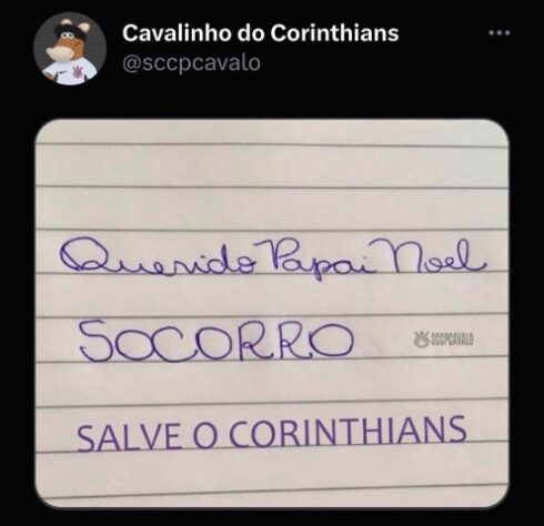 Corinthians não escapa dos memes após goleada do Bahia por 5 a 1, em plena Neo Química Arena.