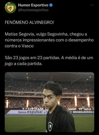 Derrotado no clássico contra o Vasco e com o título ameaçado, Botafogo sofre com memes e piadas nas redes sociais.