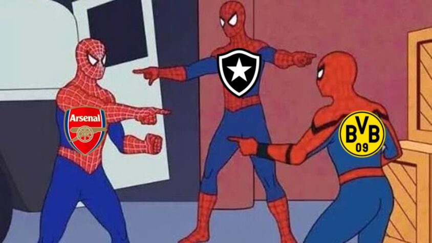 Pipoqueiro? Botafogo empata com o Santos, fica mais longe do título do Brasileirão, e não é perdoado em memes nas redes sociais.