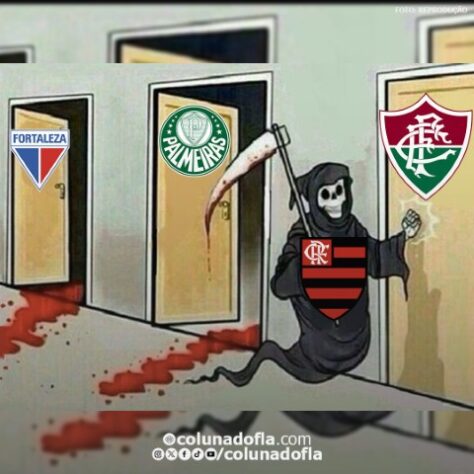 Rubro-negros fazem memes com vitória por 3 a 0 do Flamengo sobre o Palmeiras pela 33ª rodada do Brasileirão