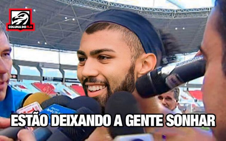 Rubro-negros fazem memes com vitória por 3 a 0 do Flamengo sobre o Palmeiras pela 33ª rodada do Brasileirão