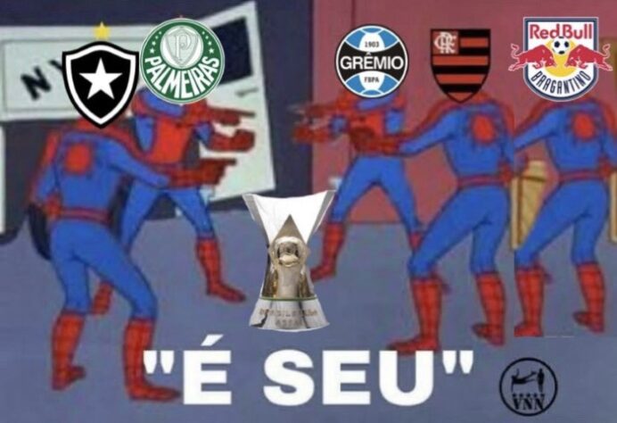 Rubro-negros fazem memes com vitória por 3 a 0 do Flamengo sobre o Palmeiras pela 33ª rodada do Brasileirão