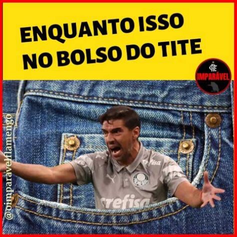 Rubro-negros fazem memes com vitória por 3 a 0 do Flamengo sobre o Palmeiras pela 33ª rodada do Brasileirão