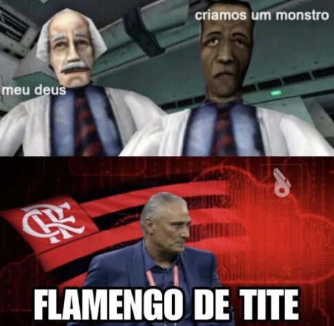 Rubro-negros fazem memes com vitória por 3 a 0 do Flamengo sobre o Palmeiras pela 33ª rodada do Brasileirão