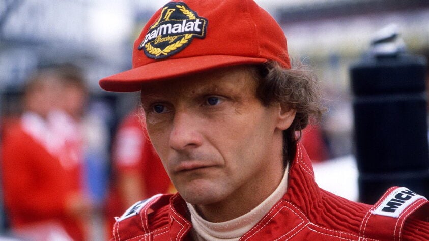 Niki Lauda (Áustria) - 3 Títulos (1975, 1977 e 1984)