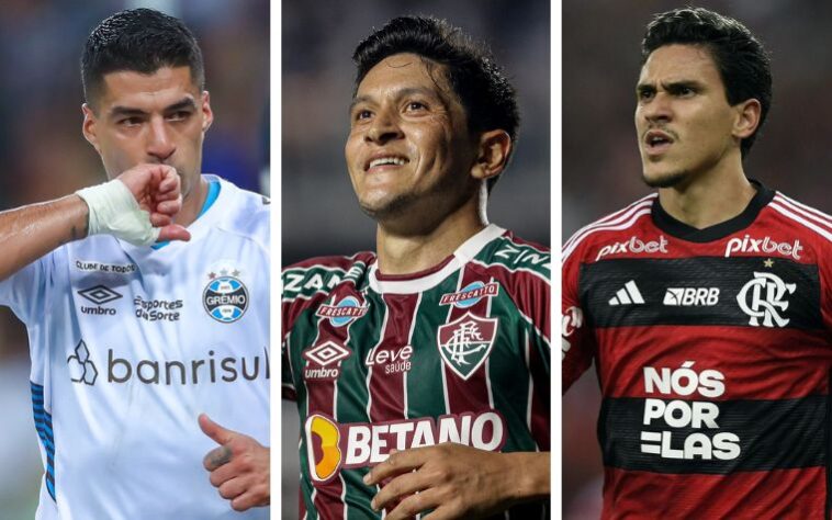 Germán Cano, eleito Rei da América após conquistar a Copa Libertadores pelo Fluminense, terminou a temporada como o maior goleador do futebol brasileiro. Por conta disso, o Lance! separou uma lista com os artilheiros dos 20 clubes que disputaram a Série A do Brasileirão em 2023. Confira!