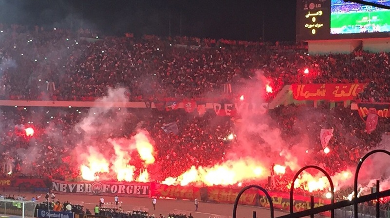 Torcida organizada do Al-Ahly, chamada Ultras tem, aproximadamente, mais de 45 mil associados, sendo assim, a maior do continente africano. 