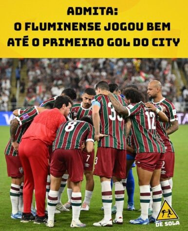 Fluminense é goleado pelo Manchester City, fica com o vice no Mundial de Clubes, e vira alvo de memes na web 