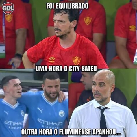 Fluminense é goleado pelo Manchester City, fica com o vice no Mundial de Clubes, e vira alvo de memes na web 