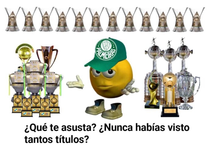 Fim da música e plaquinha do BBB: veja os memes do título do Palmeiras