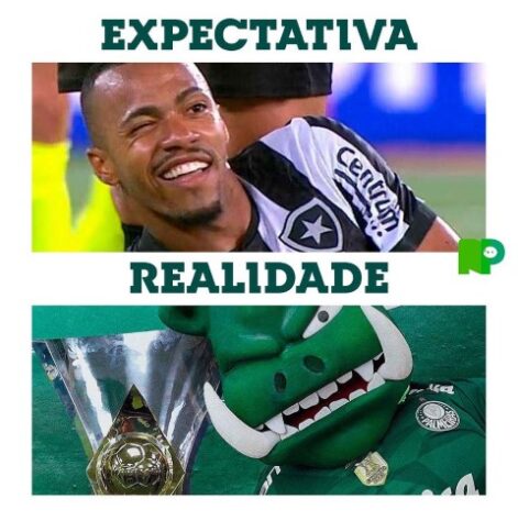 Palmeiras é campeão do Brasileirão, e torcedores fazem memes com provocações aos rivais