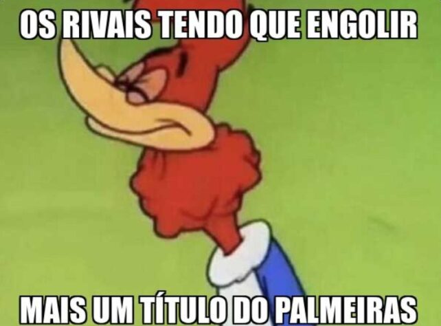 Palmeiras é campeão do Brasileirão, e torcedores fazem memes com provocações aos rivais