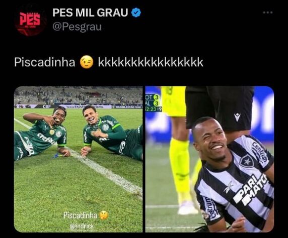 Palmeiras é campeão do Brasileirão, e torcedores fazem memes com provocações aos rivais