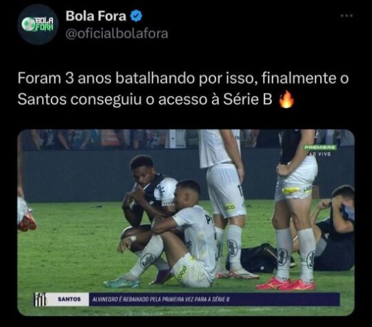 Queda inédita do Santos para a Série B do Brasileirão rende enxurrada de memes dos rivais nas redes sociais