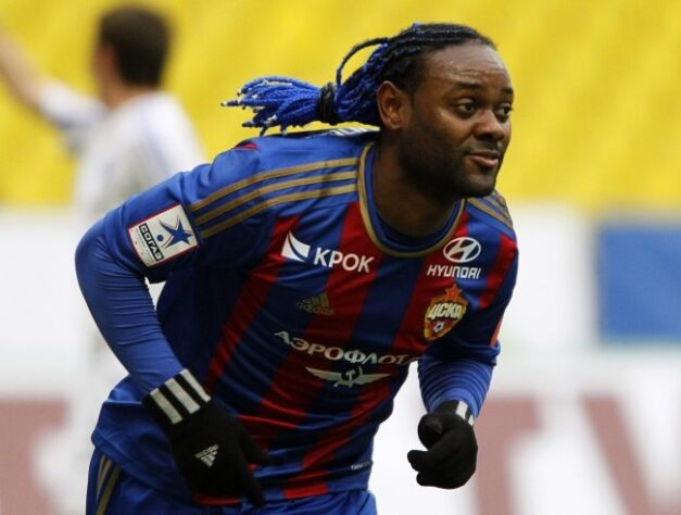 CSKA Moscou: de 2004 a 2009 - 259 jogos, 124 gols.